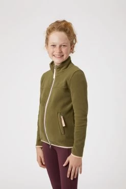 Horze Kids Monster Fleece Riding Riding Jacket -Sports - Equestrian Riding Shop 33708 NTBR 2