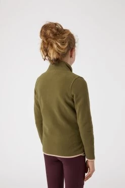 Horze Kids Monster Fleece Riding Riding Jacket -Sports - Equestrian Riding Shop 33708 NTBR 4