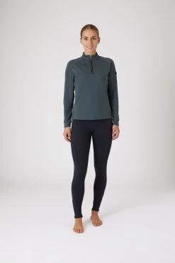 Horze Katya Women's Training Shirt With Fleece Lining -Sports - Equestrian Riding Shop 33712 UDGR 3