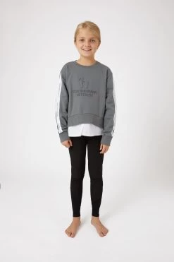 Horze Leighton Teens Sweater With Blouse -Sports - Equestrian Riding Shop 33722 UDGR 3