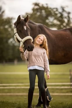 Horze Leighton Teens Sweater With Blouse -Sports - Equestrian Riding Shop 33722 etg 07