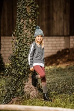 Horze Leighton Teens Sweater With Blouse -Sports - Equestrian Riding Shop 33722 udgr 07