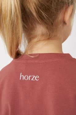 Horze Leighton Teens Long Sleeve Shirt With Print -Sports - Equestrian Riding Shop 33723 msre 06