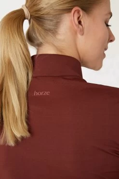 Horze Emily Training Shirt With Snowflake Print 28 Horze Emily Training Shirt With Snowflake Print -Sports - Equestrian Riding Shop 33724 rrbr 06