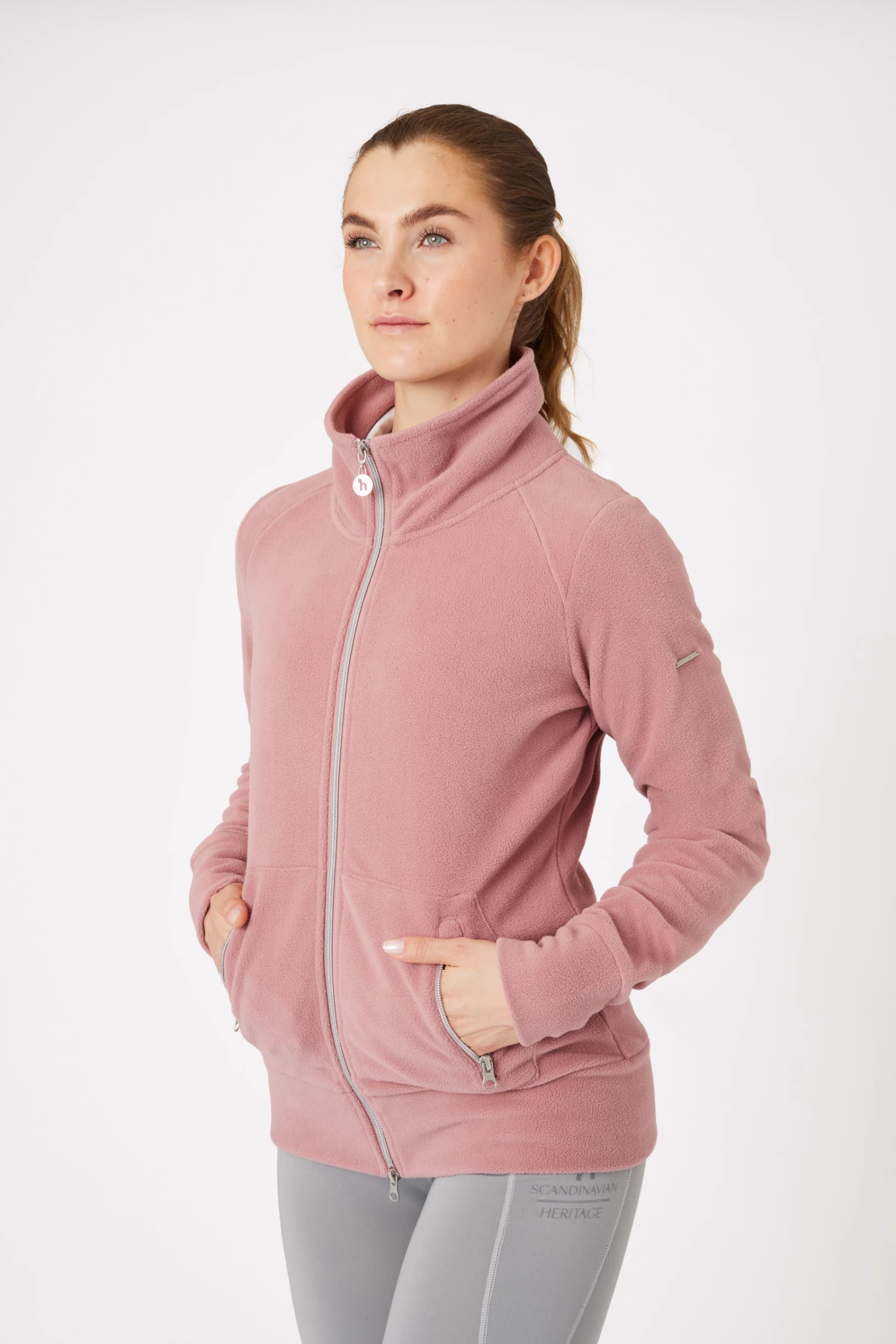 Horze Ellie Women's Fleece Riding Riding Jacket 4 Horze Ellie Women's Fleece Riding Riding Jacket - Image 2