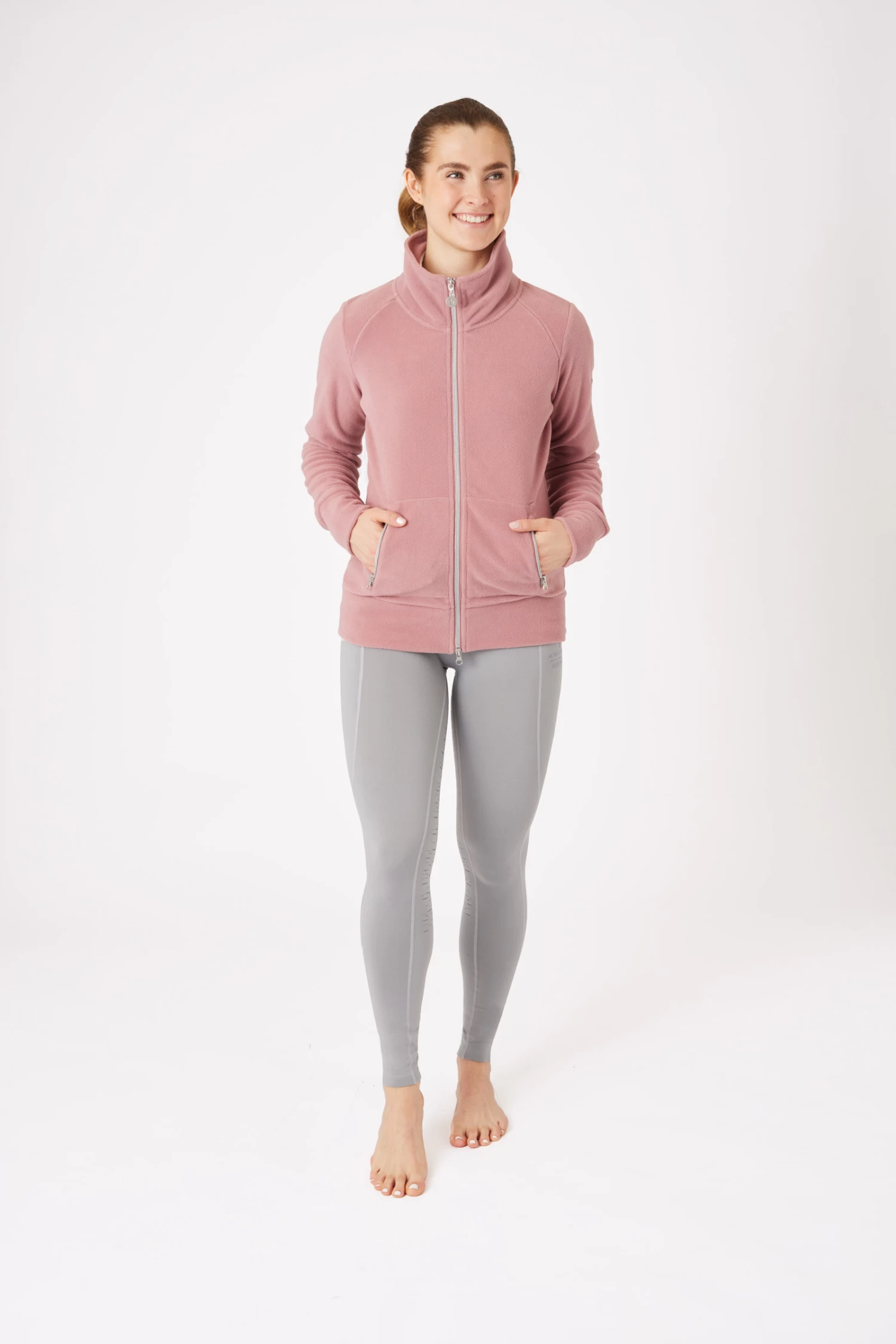 Horze Ellie Women's Fleece Riding Riding Jacket 5 Horze Ellie Women's Fleece Riding Riding Jacket - Image 3