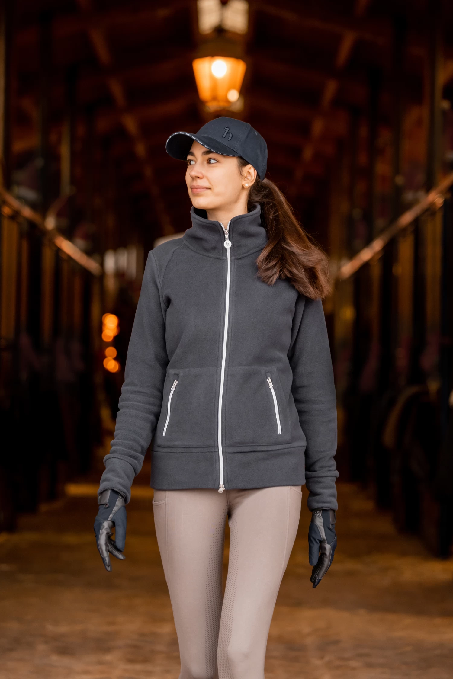 Horze Ellie Women's Fleece Riding Riding Jacket 19 Horze Ellie Women's Fleece Riding Riding Jacket - Image 17