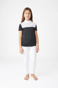 Horze Kaya Kids' Show Shirt With Rhinestone Detail -Sports - Equestrian Riding Shop 33751 590 03