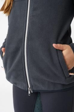 Horze Sadie Kids' Fleece Riding Jacket -Sports - Equestrian Riding Shop 33754 590 06