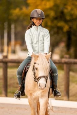 Horze Sadie Kids' Fleece Riding Jacket -Sports - Equestrian Riding Shop 33754 615 07
