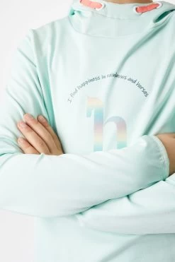 Horze Chloe Kids' Functional Hoodie With Logo Print -Sports - Equestrian Riding Shop 33756 615 06