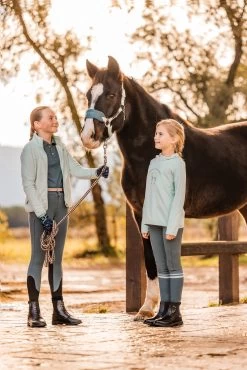 Horze Chloe Kids' Functional Hoodie With Logo Print -Sports - Equestrian Riding Shop 33756 615 07