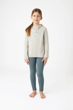 Horze Chloe Kids' Functional Hoodie With Logo Print -Sports - Equestrian Riding Shop 33756 705 03