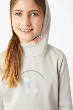 Horze Chloe Kids' Functional Hoodie With Logo Print -Sports - Equestrian Riding Shop 33756 705 05