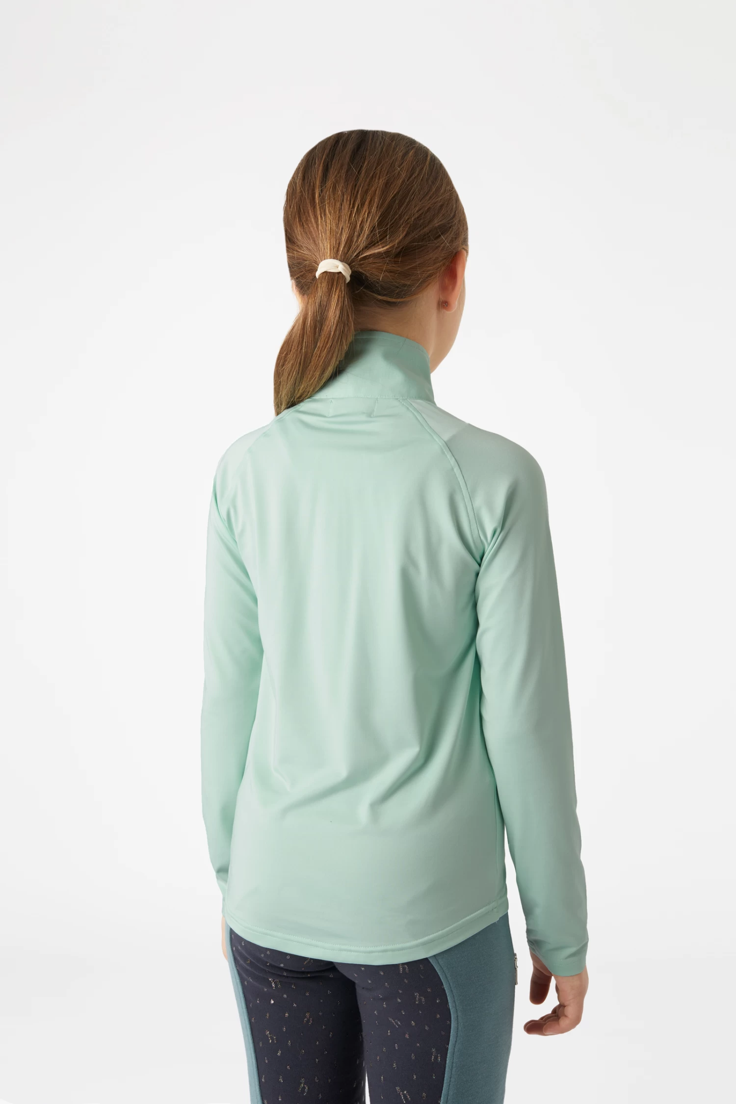 Horze Lola Kids' Functional Training Shirt With Long Sleeves 12 Horze Lola Kids' Functional Training Shirt With Long Sleeves - Image 10