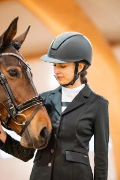 Horze Shirley Women's Show Riding Jacket With Mesh -Sports - Equestrian Riding Shop 33760 099 08