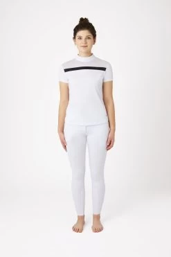 Horze Kendra Women's Show Shirt With Mesh -Sports - Equestrian Riding Shop 33761 001 03