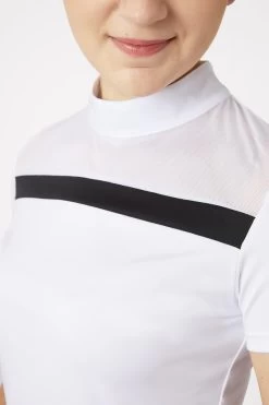 Horze Kendra Women's Show Shirt With Mesh -Sports - Equestrian Riding Shop 33761 001 05