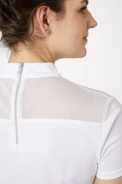 Horze Kendra Women's Show Shirt With Mesh -Sports - Equestrian Riding Shop 33761 001 06