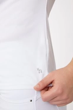 Horze Kendra Women's Show Shirt With Mesh -Sports - Equestrian Riding Shop 33761 001 07