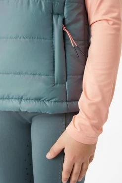 Horze Bella Kids' Lightweight Padded Riding Vest -Sports - Equestrian Riding Shop 33763 576 07