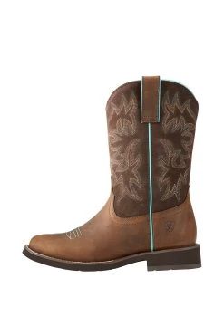 Ariat Delilah Round Toe Western Boot -Sports - Equestrian Riding Shop 337700 BR DBR 02