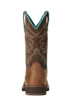 Ariat Delilah Round Toe Western Boot -Sports - Equestrian Riding Shop 337700 BR DBR 03
