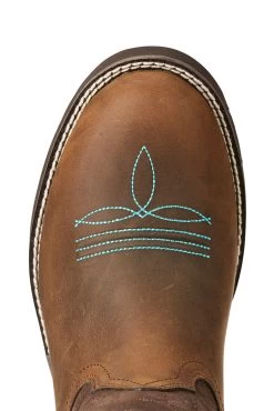 Ariat Delilah Round Toe Western Boot -Sports - Equestrian Riding Shop 337700 BR DBR 04
