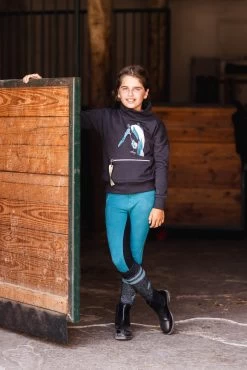 Horze Bruna Kids' Sweater With High Collar -Sports - Equestrian Riding Shop 33791 590 07