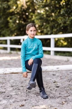 Horze Cosma Kids' Functional Longsleeve -Sports - Equestrian Riding Shop 33793 556 07