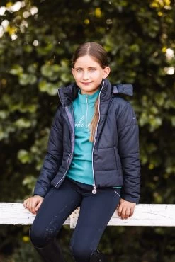 Horze Anike Kids' Winter Riding Jacket -Sports - Equestrian Riding Shop 33801 590 07