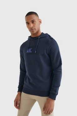 Tommy Hilfiger Equestrian Men's Embroidery Logo Hoody -Sports - Equestrian Riding Shop 338045 DB 4