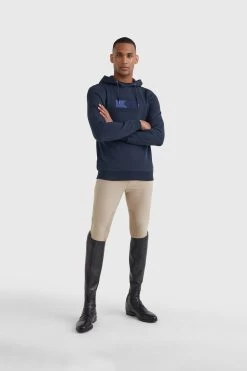 Tommy Hilfiger Equestrian Men's Embroidery Logo Hoody -Sports - Equestrian Riding Shop 338045 DB 5