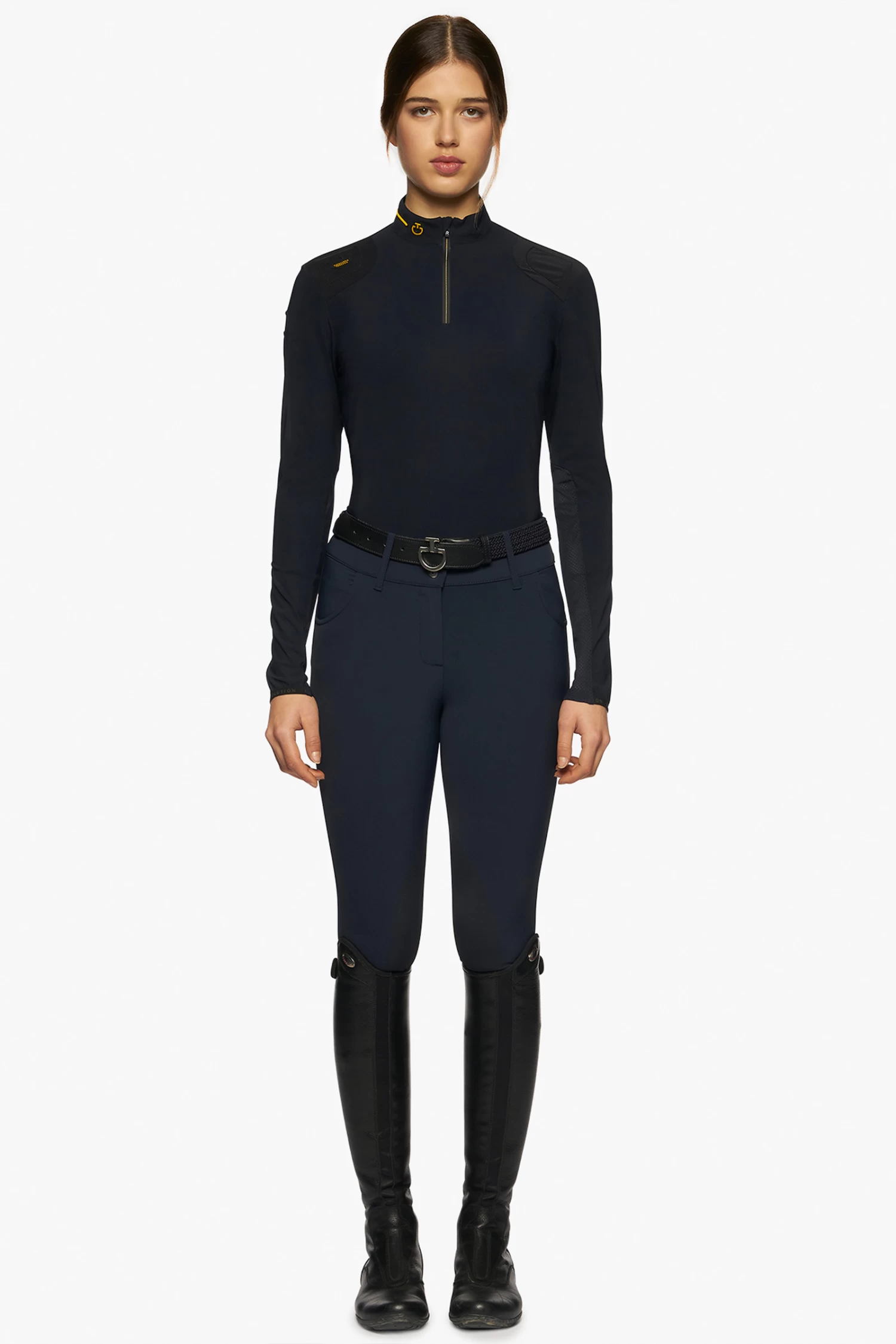 Cavalleria Toscana R-Evo Epaulet Zip Polo 21 Cavalleria Toscana R-Evo Epaulet Zip Polo - Image 19