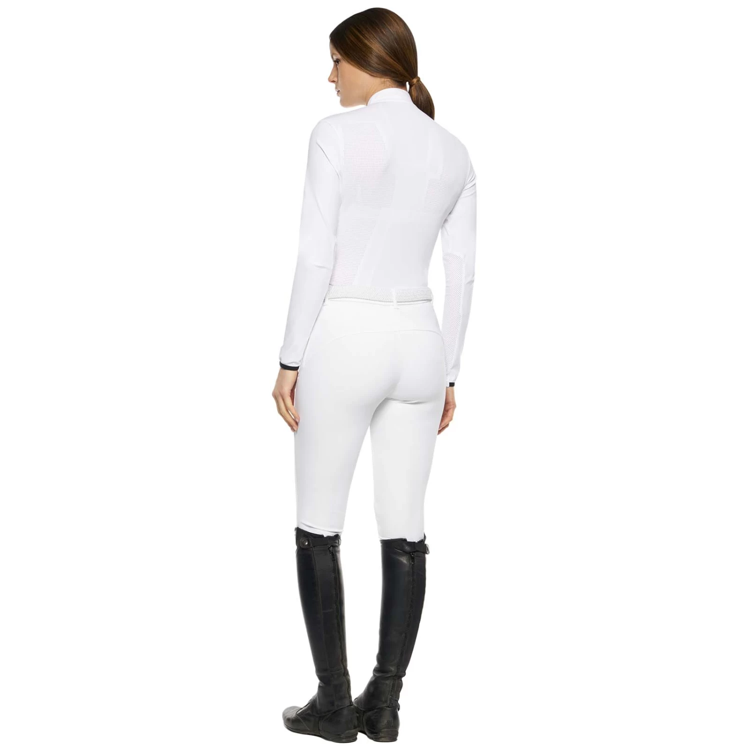 Cavalleria Toscana R-Evo Epaulet Zip Polo 15 Cavalleria Toscana R-Evo Epaulet Zip Polo - Image 13