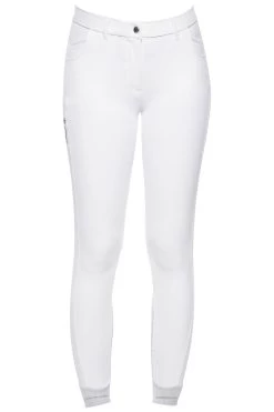 Cavalleria Toscana R-Evo Stretch Women's Breeches With Integrated Grip -Sports - Equestrian Riding Shop 338137 WH 2