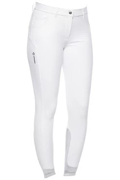Cavalleria Toscana R-Evo Stretch Women's Breeches With Integrated Grip -Sports - Equestrian Riding Shop 338137 WH 3