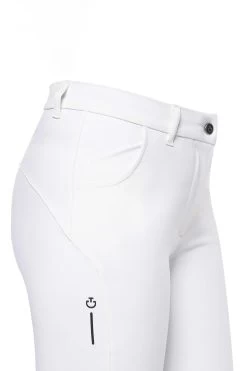 Cavalleria Toscana R-Evo Stretch Women's Breeches With Integrated Grip -Sports - Equestrian Riding Shop 338137 WH 5