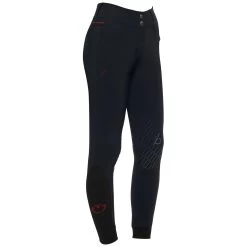 Cavalleria Toscana CT Team Red Stripe High Waist Full Grip Breeches -Sports - Equestrian Riding Shop 338470 DB 3