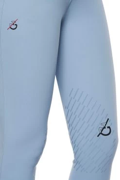 Cavalleria Toscana CT Team Red Stripe High Waist Full Grip Breeches -Sports - Equestrian Riding Shop 338470 LB 5