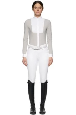 Cavalleria Toscana Women's Show Longsleeve With Bib 20 Cavalleria Toscana Women's Show Longsleeve With Bib -Sports - Equestrian Riding Shop 338472 LG 2