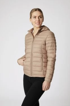 Horze Women's Light Padded Riding Jacket With Hood -Sports - Equestrian Riding Shop 33901 KDGR 3