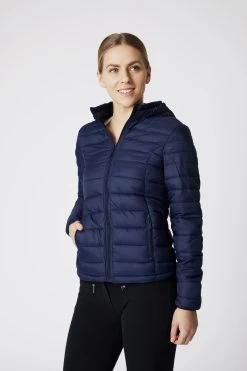 Horze Women's Light Padded Riding Jacket With Hood -Sports - Equestrian Riding Shop 33901 db 03