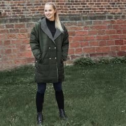 LIMITED EDITION - Horze Georgia Women's Oversized Padded Parka -Sports - Equestrian Riding Shop 34006LE TGR 4