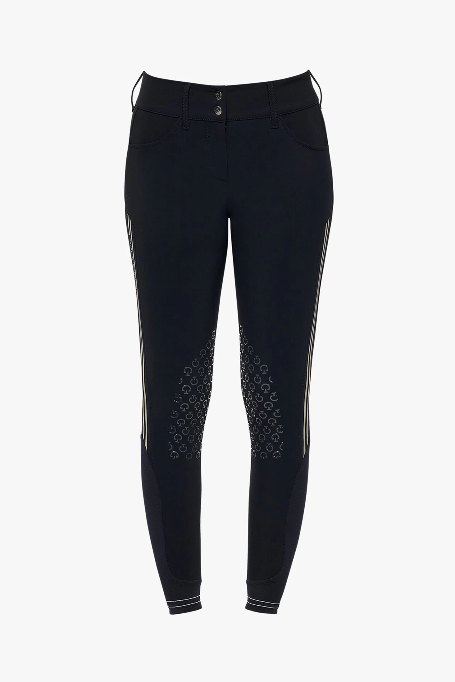 Cavalleria Toscana Women's Embossed Silicone Stripe Breeches 4 Cavalleria Toscana Women's Embossed Silicone Stripe Breeches - Image 2