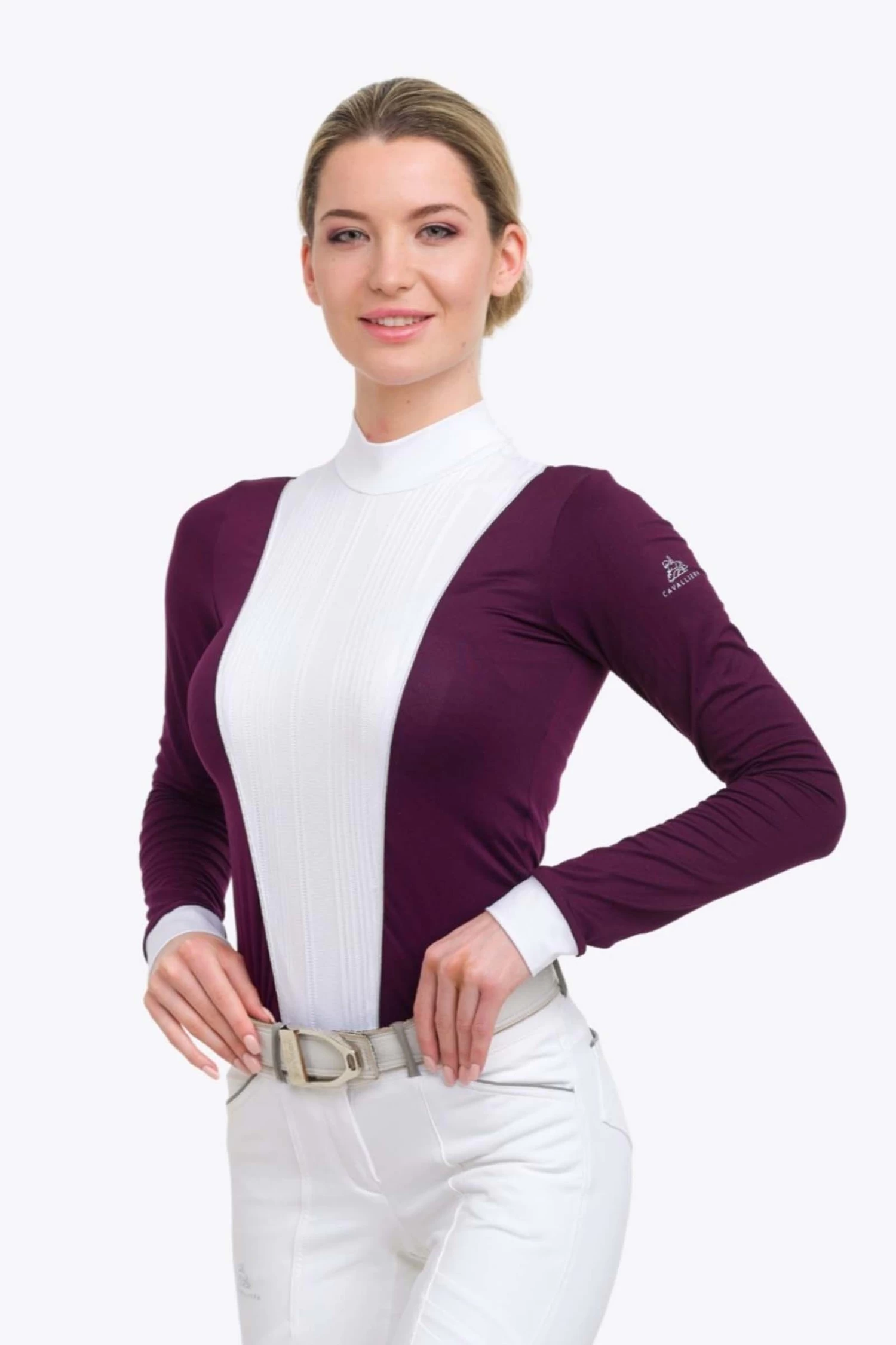 Cavalliera Queen Women's Long Sleeve Show Shirt 3 Cavalliera Queen Women's Long Sleeve Show Shirt