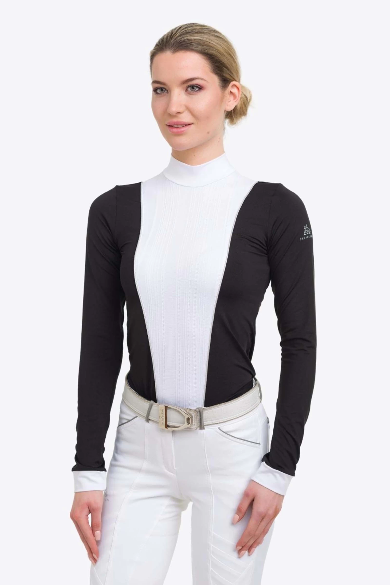 Cavalliera Queen Women's Long Sleeve Show Shirt 5 Cavalliera Queen Women's Long Sleeve Show Shirt - Image 3