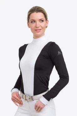 Cavalliera Queen Women's Long Sleeve Show Shirt 19 Cavalliera Queen Women's Long Sleeve Show Shirt -Sports - Equestrian Riding Shop 341023 BL 3