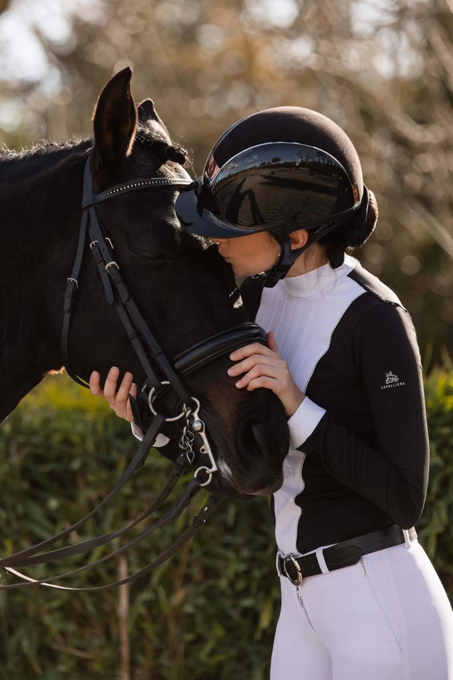 Cavalliera Queen Women's Long Sleeve Show Shirt 11 Cavalliera Queen Women's Long Sleeve Show Shirt - Image 9