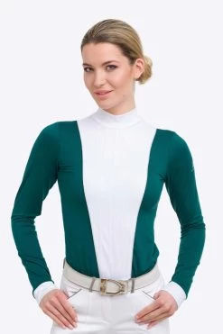 Cavalliera Queen Women's Long Sleeve Show Shirt 25 Cavalliera Queen Women's Long Sleeve Show Shirt -Sports - Equestrian Riding Shop 341023 EGR 2